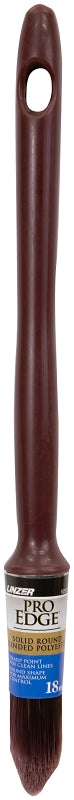 LINZER Linzer 6250-18 Point Brush, 360 Precision Brush, 18 mm L Bristle, Polyester Bristle, Round Handle
