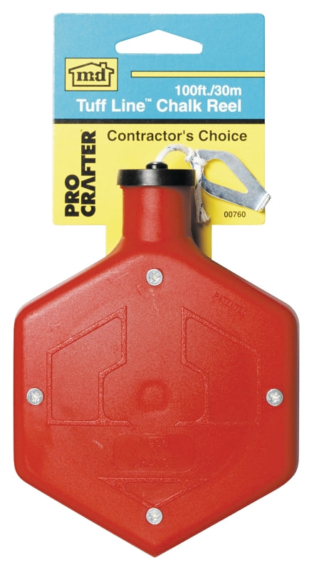 M-D BUILDING PRODUCTS I M-D 00760 Chalk Reel, 100 ft L Line
