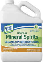 KLEAN STRIP Klean Strip GKGO75CA Mineral Spirit Thinner, Liquid, Milky White, 1 gal Can PAINT KLEAN STRIP