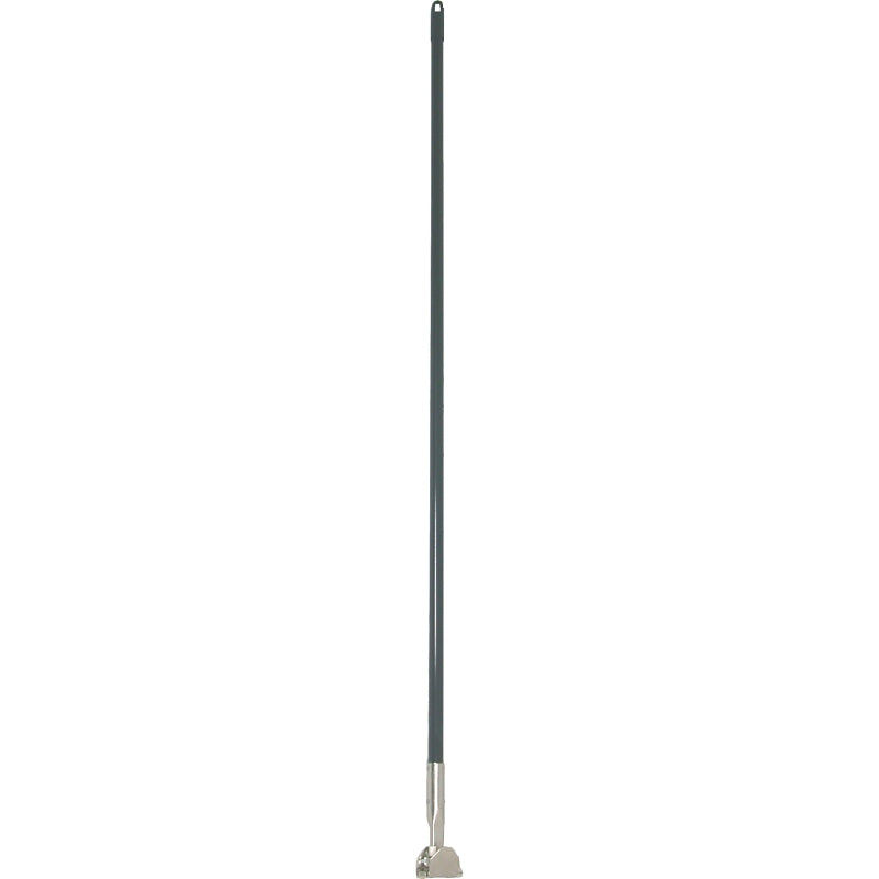 BIRDWELL CLEANING Birdwell 519-4 Mop Handle, 15/16 in Dia, 60 in L, Snap On, Metal/Plastic/Vinyl, Black