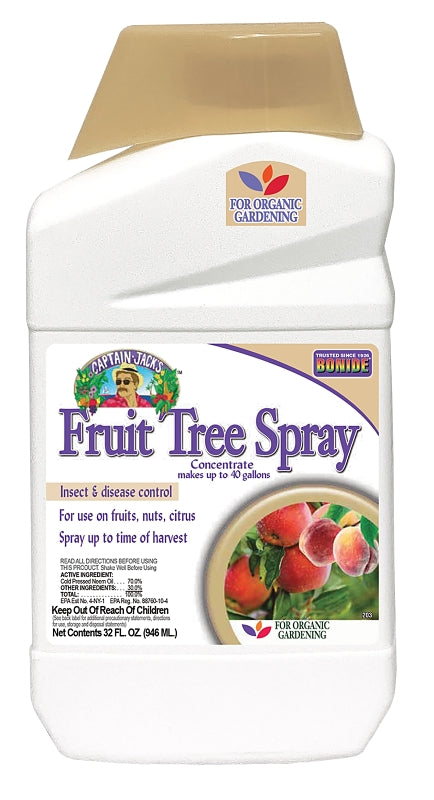BONIDE Captain Jack's 2003 Concentrated Fruit Tree Insecticide, Liquid, Spray Application, Home, Home Garden, 1 qt LAWN & GARDEN BONIDE
