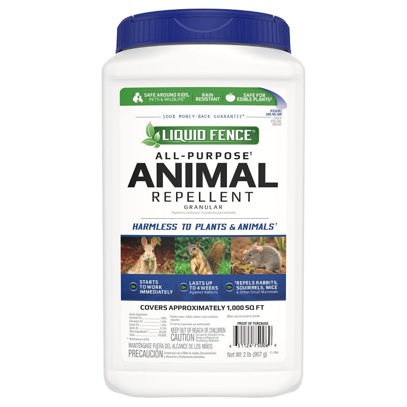 LIQUID FENCE Liquid Fence HG-65006 Animal Repellent, 1000 sq-ft Coverage