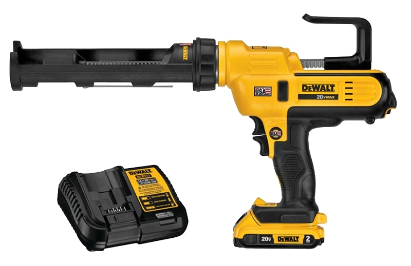 DEWALT DEWALT DCE560D1 Caulk Adhesive Gun Kit, 10 oz Cartridge, T-Shaped Handle