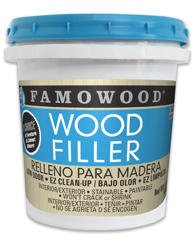 FAMOWOOD Famowood 40022126 Wood Filler, Natural, 24 oz