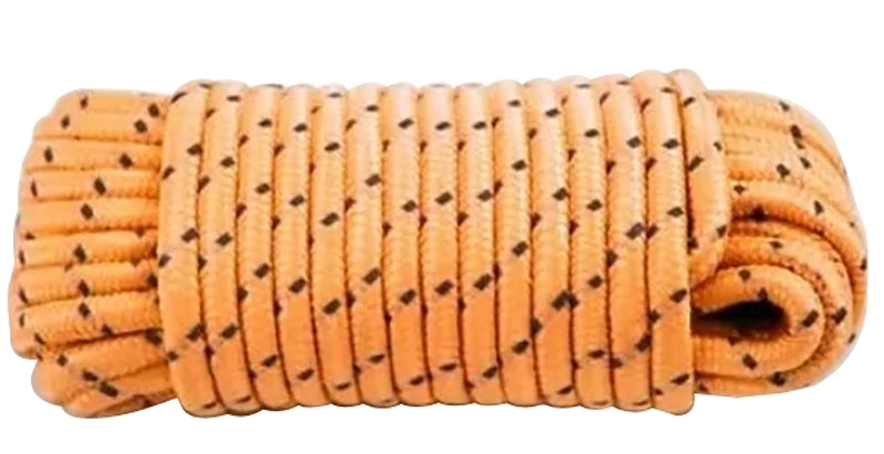 BARON Baron 63516 Rope, 5/32 in Dia, 50 ft L, Polypropylene, Orange
