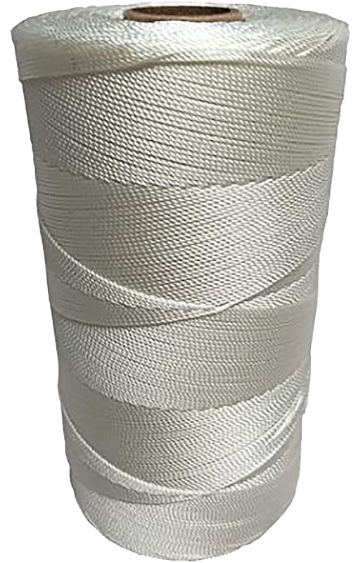 BARON Baron 48401 Seine Twine, #18 Dia, 525 ft L, 13 lb Working Load, Nylon/Poly, White
