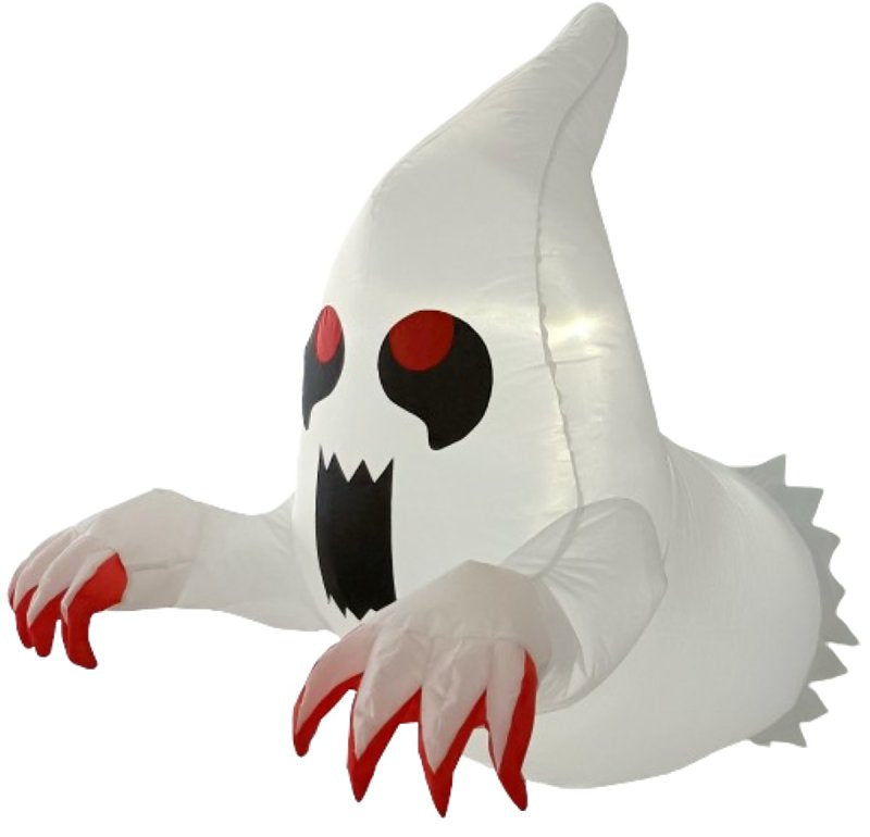 SANTAS FOREST Santas Forest 90980 Inflatable Window Popping Ghost, 3.5 ft H, Polyester, White, Internal Light/Music: Internal Light, Indoor/Outdoor APPLIANCES & ELECTRONICS SANTAS FOREST