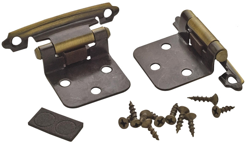 AMEROCK Amerock BPR3429AE Cabinet Hinge, Antique Brass, 2-3/4 in L x 1-3/4 in W HARDWARE & FARM SUPPLIES AMEROCK