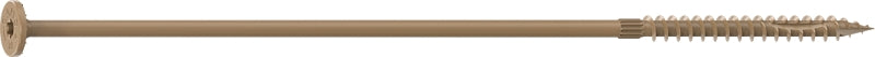 CAMO Camo 0360270 Structural Screw, 1/4 in Thread, 10 in L, Flat Head, Star Drive, Sharp Point, PROTECH Ultra 4 Coated, 10