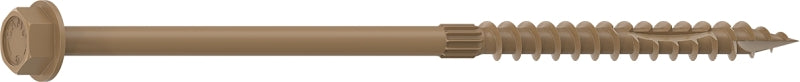 CAMO Camo 0364249 Structural Screw, 1/4 in Thread, 6 in L, Hex Head, Hex Drive, Sharp Point, PROTECH Ultra 4 Coated, 250 HARDWARE & FARM SUPPLIES CAMO
