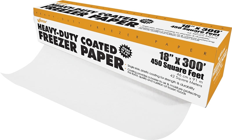WESTON PRODUCTS Weston 83-4001-W Freezer Paper, Paper, White APPLIANCES & ELECTRONICS WESTON PRODUCTS