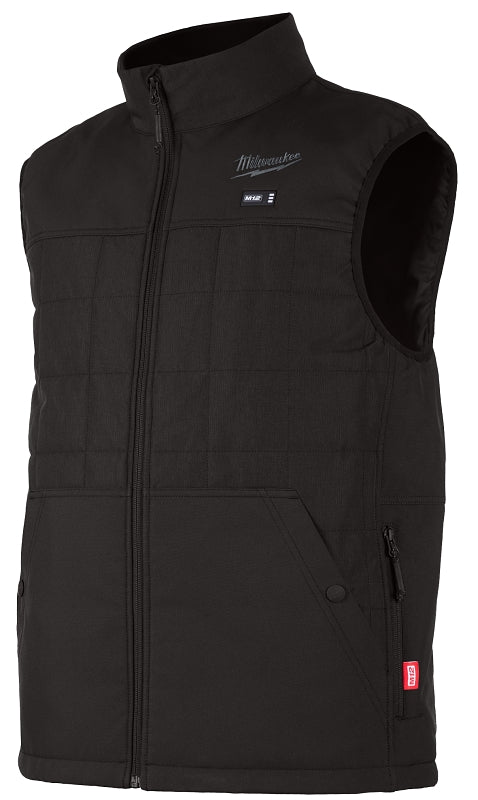 MILWAUKEE Milwaukee M12 Series 305B-21L Vest Kit, L, Men's, Fits to Chest Size: 42 to 44 in, Polyester, Black CLOTHING, FOOTWEAR & SAFETY GEAR MILWAUKEE