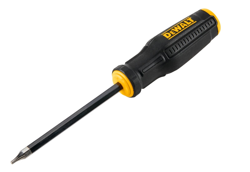 DEWALT DEWALT DWHT65012 Screwdriver, T10 Drive, Torx Drive, 7.9 in OAL, 4 in L Shank, Bi-Material Handle