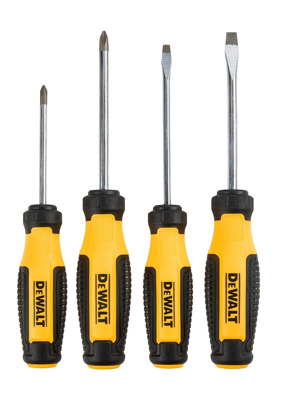 STANLEY TOOLS DEWALT DWHT65200 Screwdriver Set, 4-Piece, Steel, Chrome TOOLS STANLEY TOOLS
