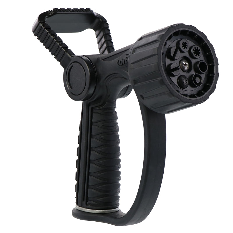 ORBIT IRRIGATION PRODUCTS Orbit Pro Flo 56352 Hose Nozzle, 1/2 in, Metal/Rubber, Black