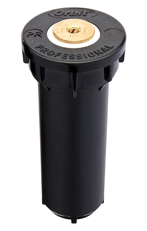 ORBIT IRRIGATION PRODUCTS Orbit 80358 Spray Head Sprinkler, 1/2 in Connection, Female, 3 in H Pop-Up, 10 to 15 ft, 180 deg Nozzle Trajectory