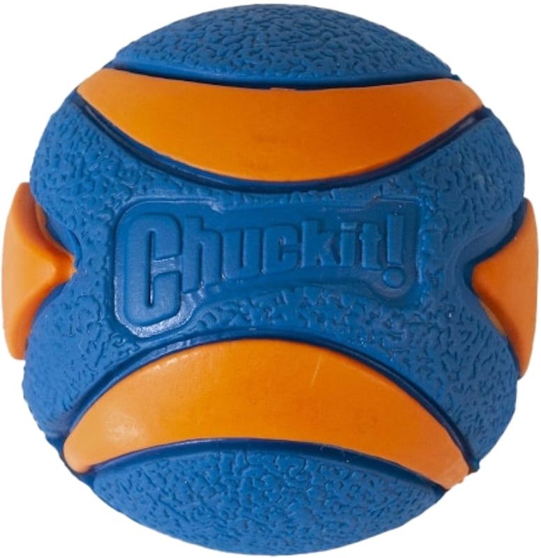 CHUCK-IT Chuckit! 33068 Dog Toy, M, Squeaker Toy, Rubber, Blue/Orange PET & WILDLIFE SUPPLIES CHUCK-IT