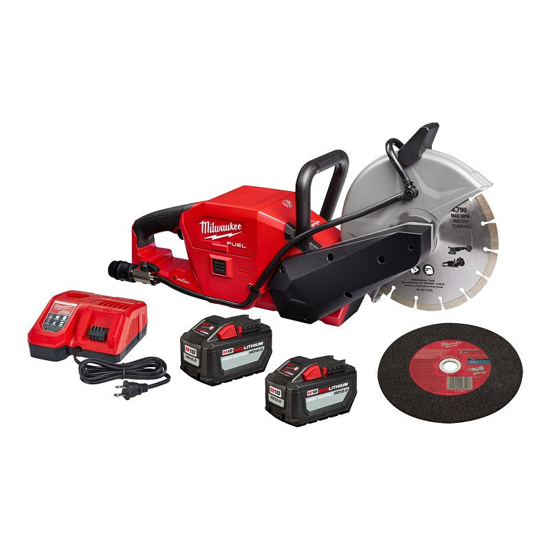 MILWAUKEE Milwaukee 2786-22HD Cut-Off Saw Kit, Battery Included, 18 V, 12 Ah, 9 in Dia Blade, 6600 rpm Speed