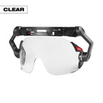 MILWAUKEE Milwaukee BOLT Series 48-73-1410 Dual Coat Lens Eye Visor, Clear Lens, Black Frame, Anti-Scratch Lens, Polycarbonate CLOTHING, FOOTWEAR & SAFETY GEAR MILWAUKEE