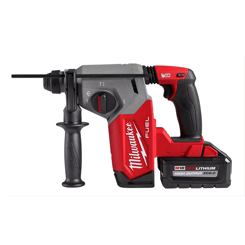 MILWAUKEE Milwaukee M18 2912-22 Rotary Hammer Kit, Battery Included, 18 V, 6 Ah, 1 in Chuck, SDS-Plus Chuck TOOLS MILWAUKEE