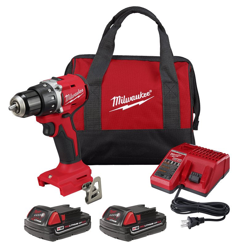 MILWAUKEE Milwaukee M18 3601-22CT Drill/Driver Kit, Battery Included, 18 V, 1/2 in Chuck, Keyless Chuck
