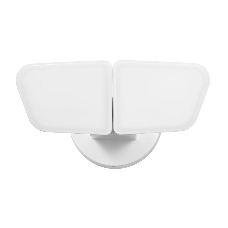 GLOBE ELECTRIC globe 17000191 Dusk-to-Dawn Security Flood Light, LED Lamp, 2200 Lumens, 4000 K Color Temp, Plastic Fixture ELECTRICAL GLOBE ELECTRIC