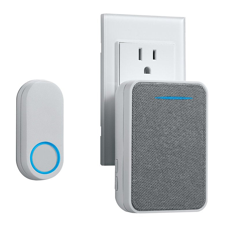 HEATH-ZENITH globe 18000153 Doorbell Kit, Wireless, 120 V, 85 dB, White