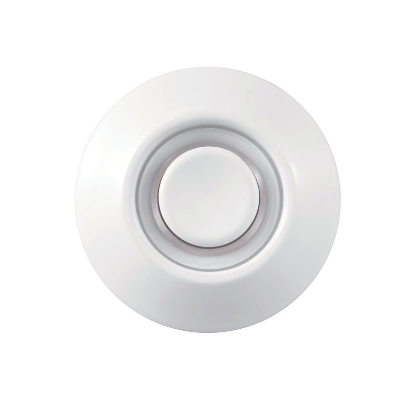 HEATH-ZENITH Heath Zenith 18000143 Doorbell Pushbutton, Wired, Metal, White, Lighted