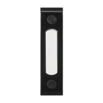 HEATH-ZENITH Heath Zenith 18000216 Pushbutton Doorbell, Wired, Black