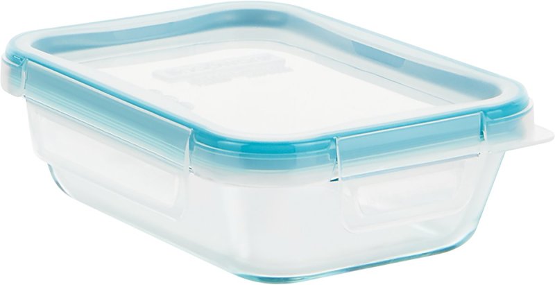 FOODSERVICES BRAND GRP, Snapware 1109307 Food Container, 2 Cups Capacity, Glass, 5 in L, 7 in W, 2-1/2 in H