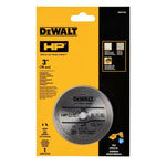 DEWALT DEWALT HP Series DW47350 Tile Blade, 3 in Dia, 3/8 in Arbor TOOLS DEWALT