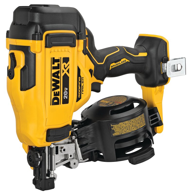 DEWALT DEWALT DCN45RNB Nailer, Tool Only, 20 V, 2 Ah, 120 Magazine, 15 deg Collation, Wire Collation, Nail Fastener