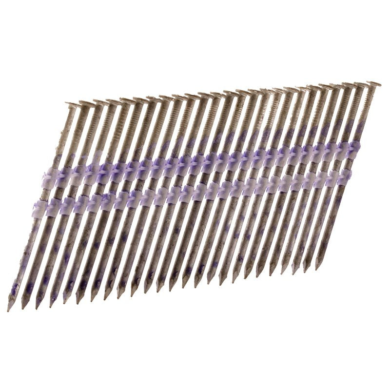 METABO HPT Metabo HPT 10163HPT Series Framing Nail, Plastic Strip Collation, 3-1/4 in L, Hot-Dipped Galvanized, Round Head, 4000/BX HARDWARE & FARM SUPPLIES METABO HPT