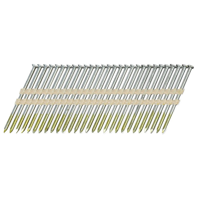 METABO HPT Metabo HPT 10110HPT Framing Nail, 10D, 3 in L, Steel, Basic Bright, Full Round Head, Smooth Shank