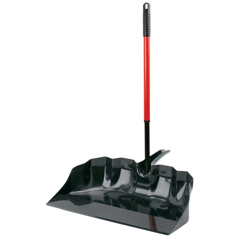 THE LIBMAN COMPANY Libman 929 Outdoor Scoop, 21-3/4 in L, 22-1/2 in W, Polymer, Black