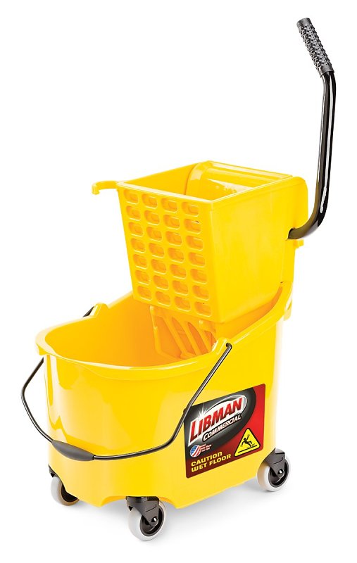 THE LIBMAN COMPANY Libman 934 Bucket and Wringer, 26 qt, Polypropylene Bucket/Pail, Polypropylene Wringer, Yellow CLEANING & JANITORIAL SUPPLIES THE LIBMAN COMPANY