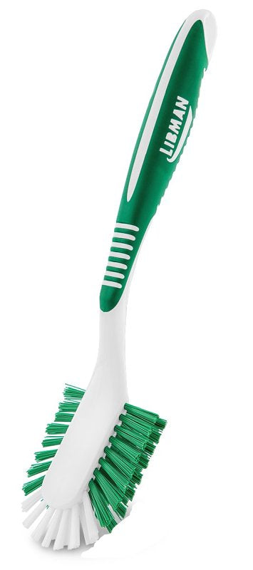 THE LIBMAN COMPANY Libman 1043 Kitchen Brush, Polymer Bristle, 10.88 in L CLEANING & JANITORIAL SUPPLIES THE LIBMAN COMPANY