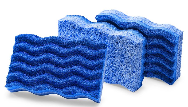 THE LIBMAN COMPANY Libman 1075 Sponge, 4-1/2 in L, 3 in W, 1 in Thick, Yellow CLEANING & JANITORIAL SUPPLIES THE LIBMAN COMPANY
