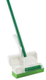 THE LIBMAN COMPANY Libman Scrubster 3103 Mop, 9 in W Frame, 50.13 in OAL, Cellulose Sponge Mop Head, Green Mop Head, Quick Change