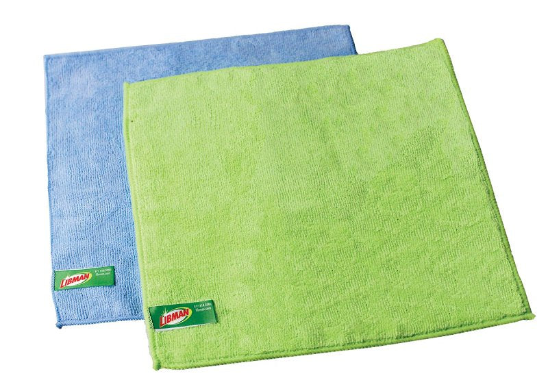 THE LIBMAN COMPANY Libman 329 Dusting Cloth, 11.8 in L, 11.8 in W, 0.13 in Thick, Polyester/Polyamide