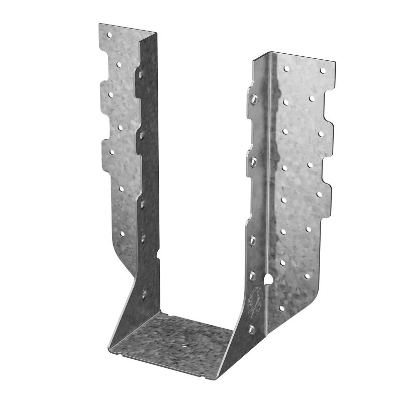 SIMPSON STRONG-TIE Simpson Strong-Tie HHUS HHUS410 Hanger, 9 in H, 3 in D, 3-5/8 in W, 4 x 10 in, Steel, Galvanized, Face Mounting