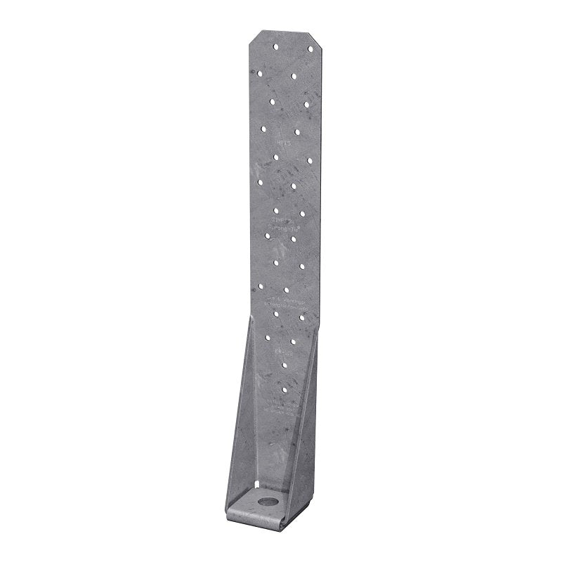 SIMPSON STRONG-TIE Simpson Strong-Tie HTT HTT5 Heavy Tension Tie, 16 in L, 2-1/2 in W, Steel, Galvanized HARDWARE & FARM SUPPLIES SIMPSON STRONG-TIE