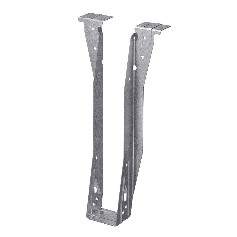 SIMPSON STRONG-TIE Simpson Strong-Tie ITS ITS2.37/14 Top Flange Hanger, 13-15/16 in H, 2 in D, 2-7/16 in W, 2-5/16 x 14 in, Steel
