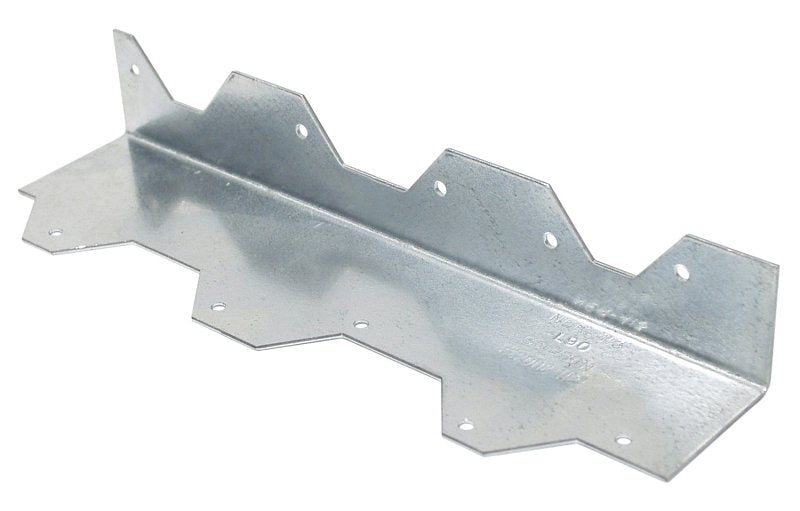 SIMPSON STRONG-TIE Simpson Strong-Tie L L90 Reinforcing Angle, 9 in H, Steel, Galvanized/Zinc