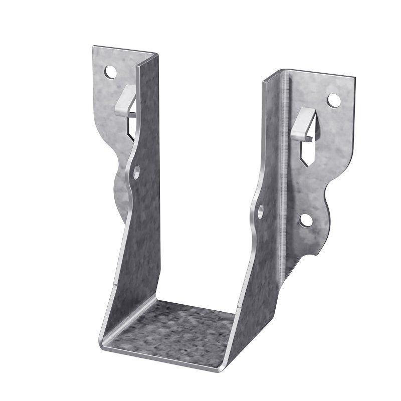SIMPSON STRONG-TIE Simpson Strong-Tie LU LU24 Joist Hanger, 3-1/8 in H, 1-1/2 in D, 1-9/16 in W, 2 x 4 in, Steel, Galvanized/Zinc