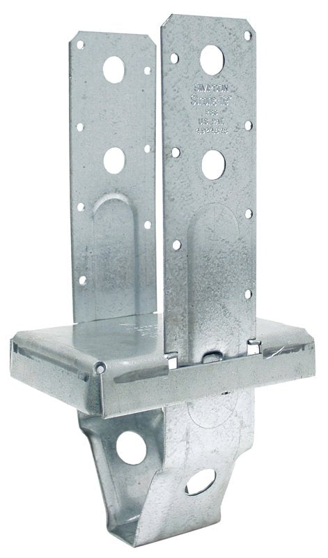 SIMPSON STRONG-TIE Simpson Strong-Tie PBS PBS46 Post Base, 4 x 6 in Post, 12 ga Gauge, Steel, Galvanized/Zinc