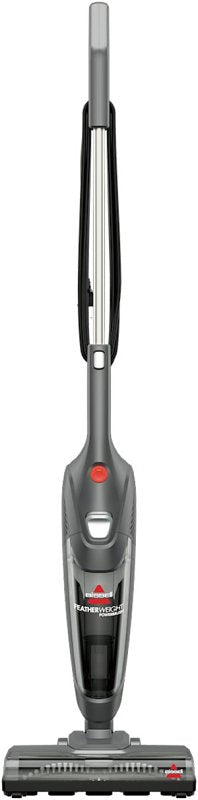BISSELL Bissell FeatherWeight 2773 Corded PowerBrush Stick Vacuum, Titanium with Sparkle Silver Accents
