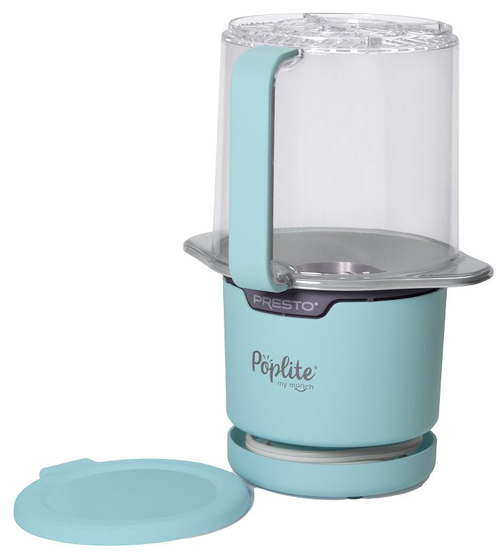 NATIONAL PRESTO Presto PopLite My Munch 04811 Hot Air Popper, 4 oz Kernel, 970 W, Teal APPLIANCES & ELECTRONICS NATIONAL PRESTO