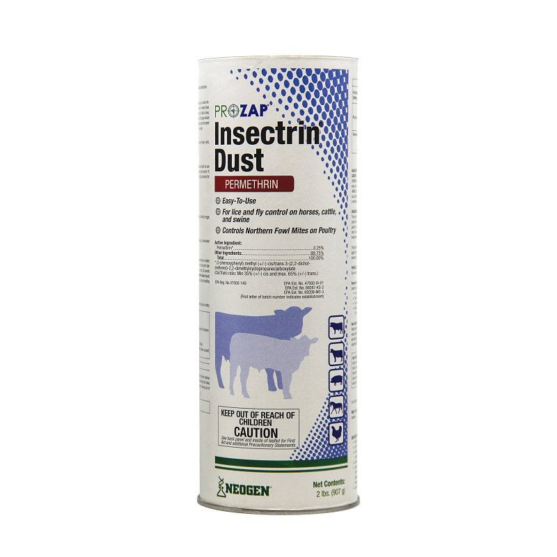 PROZAP Neogen Insectrin Prozap 1499530 Insect Dust, Powder, Off-White, 2 lb, Can