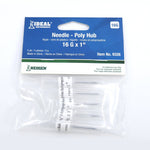 NEOGEN Neogen 9326 Hub Needle, Disposable, Polypropylene, 16 ga, 1 in L, 5/PK HARDWARE & FARM SUPPLIES NEOGEN